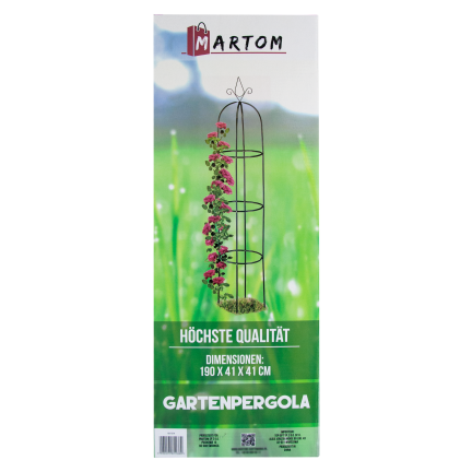PERG-N0309 GARDEN PERGOLA COLUMN HALLOWLER für Kletterblumen 190 cm