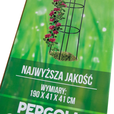 PERG-N0309 GARDEN PERGOLA COLUMN HALLOWLER für Kletterblumen 190 cm