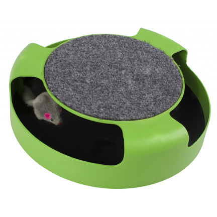 Katzenspielzeug maus rad kratzer maus 25cm