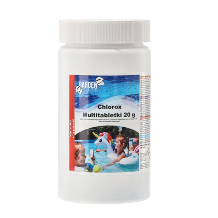 CHEM9341 CHLOROX CHLORIN VÍCENÁSOBNÉ TABLETY 20Gx20SF. 400G