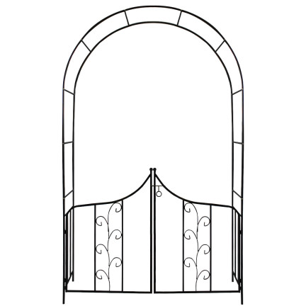PERG-N6092 GARDEN PERGOLA Rundbogen für Rosen Blumentor