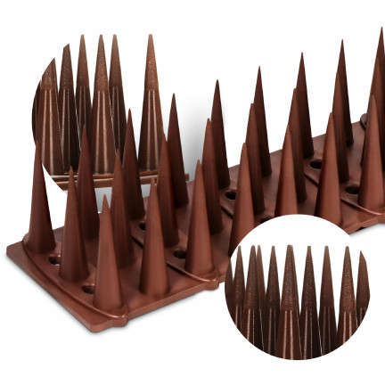 TG71387-2 Bird spikes for pigeons and small animals (1 pc.) Bird repellent strip for birds, cats, and martens