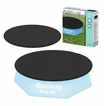 58032 Schwimmbadabdeckung Matte 244cm Bestway 58032