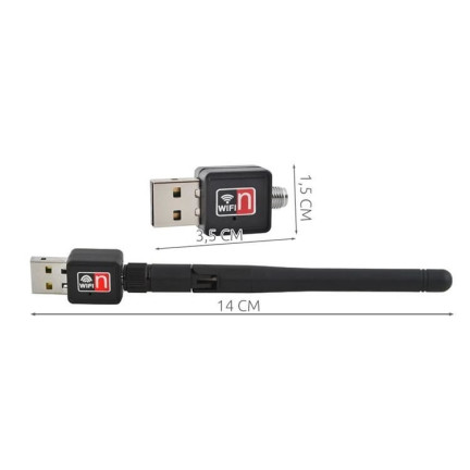 TV69 WiFi WLAN CARD USB REMOTE ANTENNA 300MBps