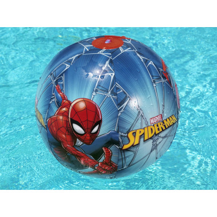 98002 Aufblasbarer Strandball, Spiderman-Ball, Bestway 51 cm, aufblasbar für Wasser