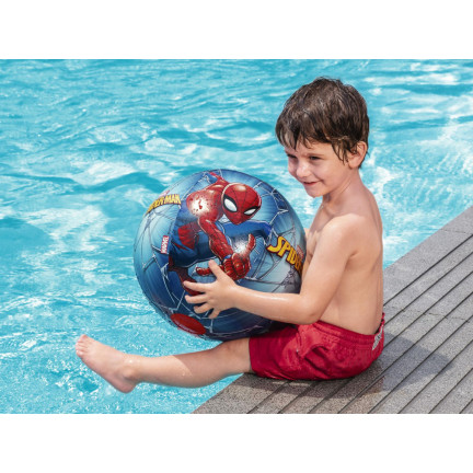98002 Aufblasbarer Strandball, Spiderman-Ball, Bestway 51 cm, aufblasbar für Wasser