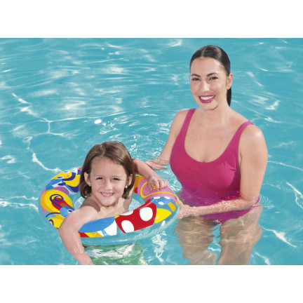 36013 BESTWAY NAFUKOVACÍ PLOVACÍ KOLO VÍCEBAREVNÉ