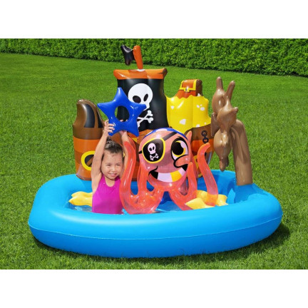 52211 Aufblasbarer Wasserspielplatz für Kinder BESTWAY BASIN