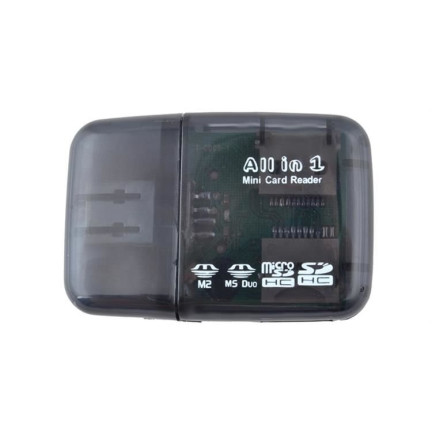 KO8 Čtečka paměťových karet USB 52W1 MS MINI SD HS RS MMC