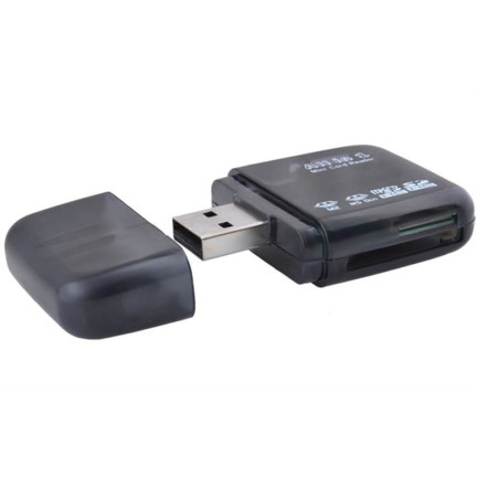 KO8 Čtečka paměťových karet USB 52W1 MS MINI SD HS RS MMC