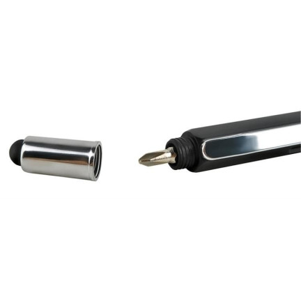 6337 6-in-1 multi-function pen with ruler, level, and eraser