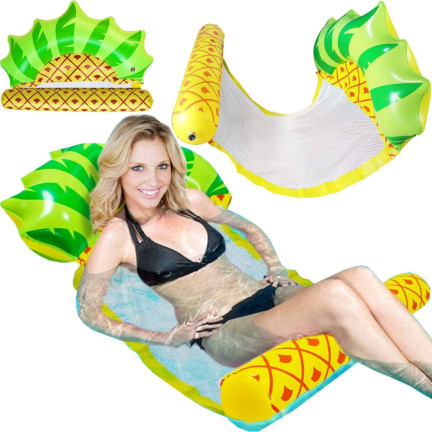 TG67351 WASSER HÄNGEMATTE AUFBLASBARE ANANAS MATRATZE LIEGE