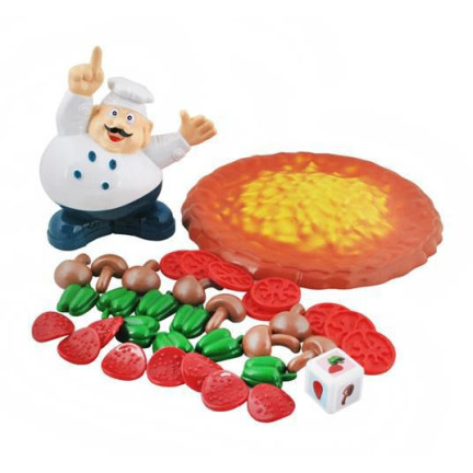 TG71195 PIZZA GAME FAMILY ARCADE PUZZLE STACK PIZZA MASTER