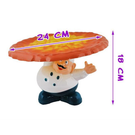 TG71195 PIZZA GAME FAMILY ARCADE PUZZLE STACK PIZZA MASTER