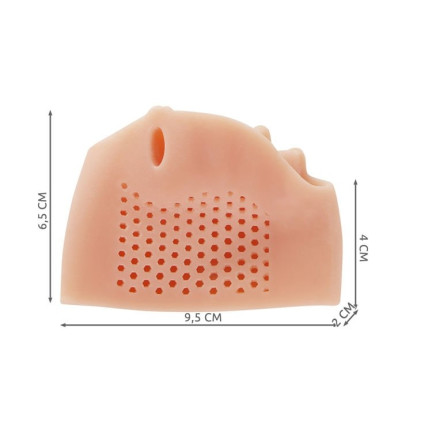 8552 BALANČNÍ KLÍNY NA 5 PRSTŮ 1 pár ELASTICKÝ GEL