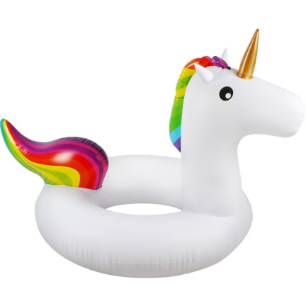 2645 SCHWIMMEN KREIS AUFBLASBARE MATRATZE EINHORN XXL