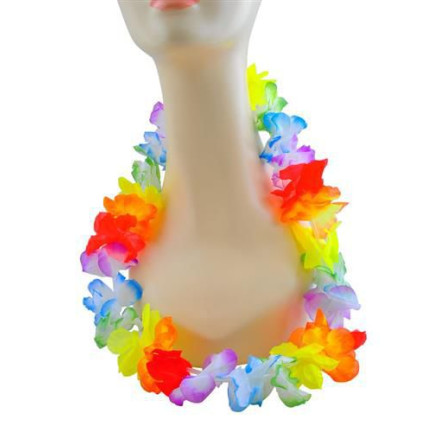 SP52 Hawaiian flowers Hawaiian necklace party
