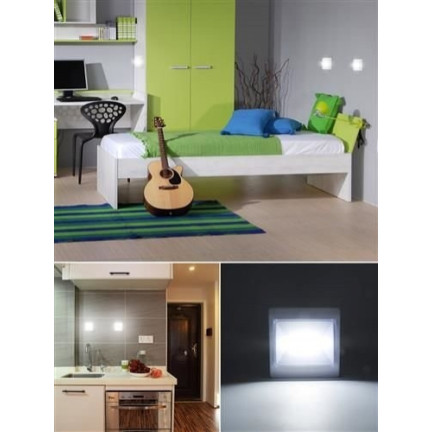 J2207 VEDL SPÍNACÍ LAMPA COB 3W S BATERIÍ + MAGNET