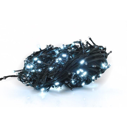 CC17 KINDERLEUCHTEN 200 LED weiß kaltweiß DICKES KABEL