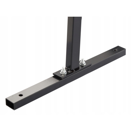 MEB8275 ŁAWKA SKŁADANA DŁ 68CM CZARNA DO OGRODU NA CMENTARZ CMENTARNA