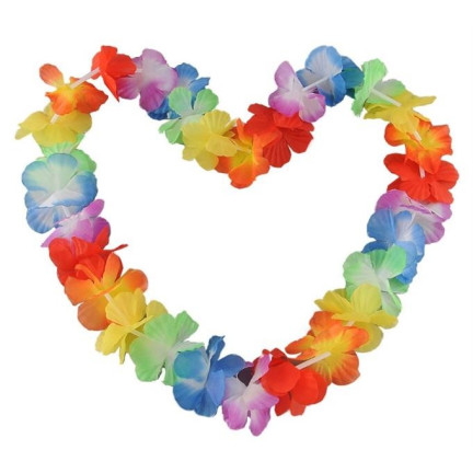 SP52 Hawaiian flowers Hawaiian necklace party