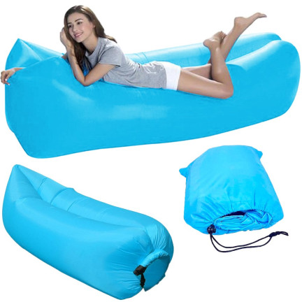 Luftsofa Luftsack, Aufblasbarer Wasserdichter Air Lounger, Aufblasbare Liege, Aufblasbarer Sitzsack, aufblasbares Sofa Mit Tragebeutel
