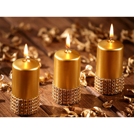 TG33427 DIAMANT BAND DZET ZIRKONIA GOLD