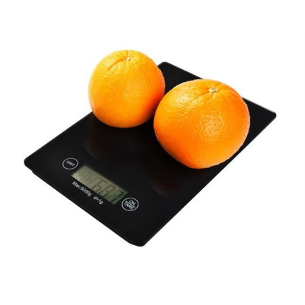 MM36 Flache Küchenwaage LCD elektronisch 5KG Slim