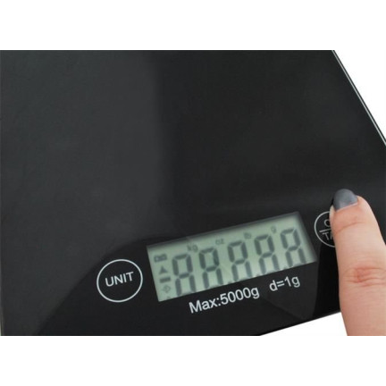 MM36 Flache Küchenwaage LCD elektronisch 5KG Slim
