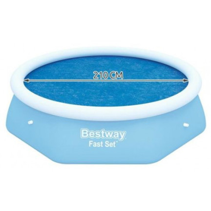 58060 Solární kryt pro 244cm bazén - BESTWAY