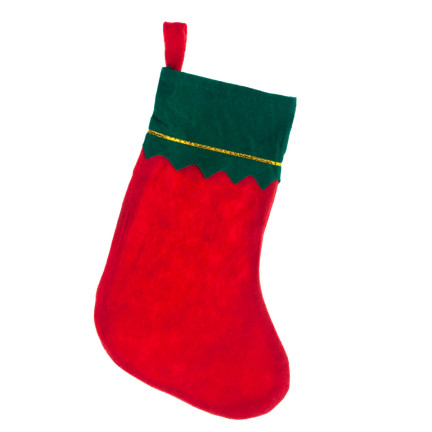 TG53073 GESCHENK SOCKE STOFF UNGEMUSTERT UNI WEIHNACHTEN SOCKE MICKEY EKO