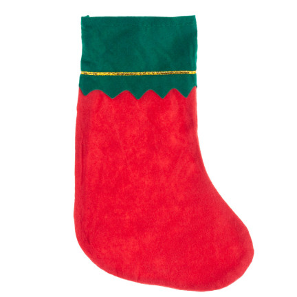 TG53073 GESCHENK SOCKE STOFF UNGEMUSTERT UNI WEIHNACHTEN SOCKE MICKEY EKO
