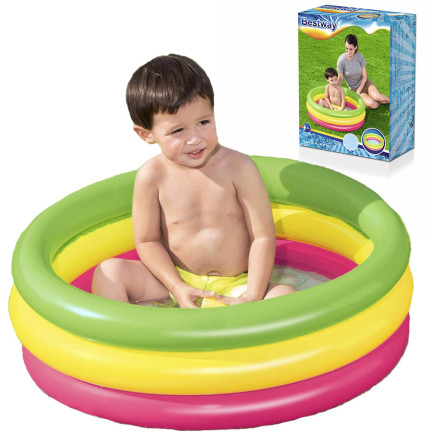 51128 Children's Shallow Pool, Round 70x70, Bestway