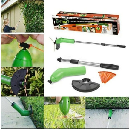 TG56055 Lightweight Battery-Powered Grass Trimmer