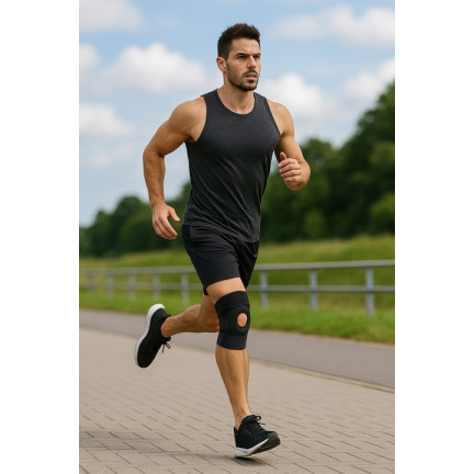 TG53564 KNEE STABILISATOR Klettverschluss-Orthese aus Neopren