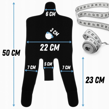 TG53564 KNEE STABILISATOR Klettverschluss-Orthese aus Neopren