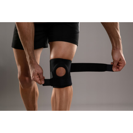 TG53564 KNEE STABILISATOR Klettverschluss-Orthese aus Neopren