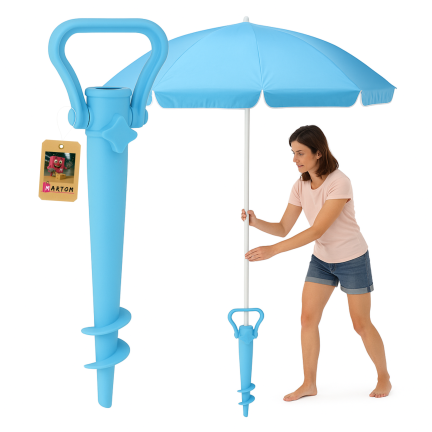 GAO8388 SCHRAUBBARER SCHIRMSTÄNDER SCHIRMFUSS 38CM