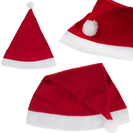 MM1 heilige mickey's mütze weihnachtskostüm mit bommel