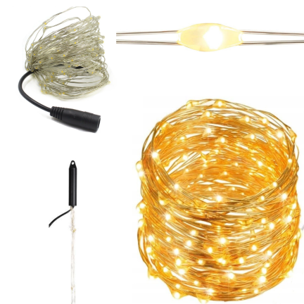 TG38879-2 DRAHTLEUCHTEN 300LED WARMES LICHT ENGELSHAAR