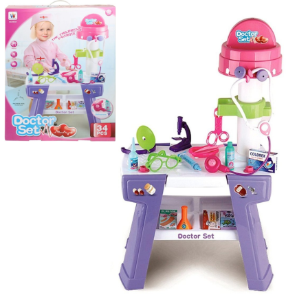 TG55499 ARZT SET 34TLG. SPIELZEUG ARZT SET