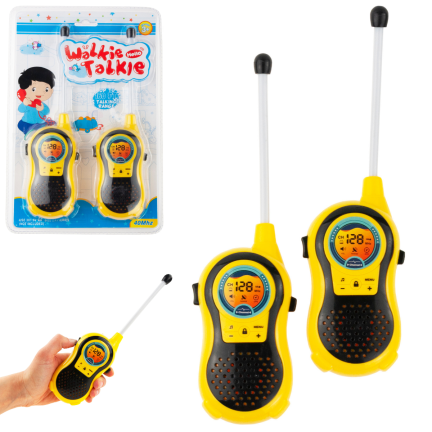 TG71168 VYSÍLAČKA WALKIE TALKIE SADA 2KS. PRO DĚTI DOSAH 50 M PŘIPOJENÍ