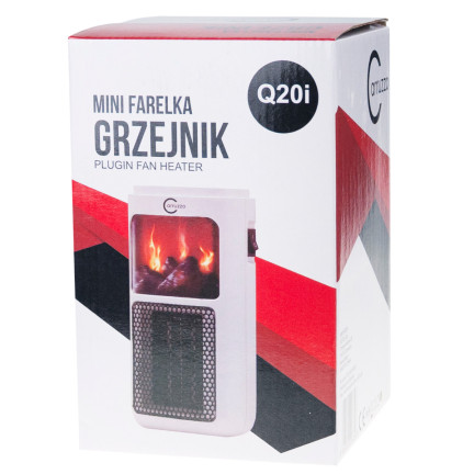 Q20I MINI OHŘÍVAČ ELEKTRICKÉ KRBOVÉ ZÁSUVKY