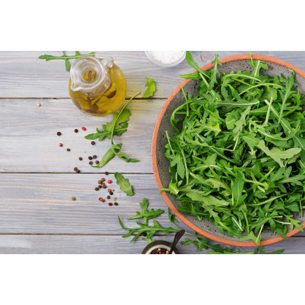 W1188 RUKOLA DZIKA WIELOLETNIA NASIONA SOCZYSTE PIKANTNE LIŚCIE SAŁATEK KANAPKĘ 1G