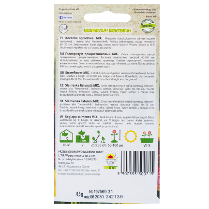R0715 GARTEN GEISSBLATT MIX 0.5G GEISSBLATT SAMEN