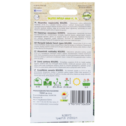 R2002 SAMTBOLERO SAMENARM SAMT HONIG-ORANGE 1G