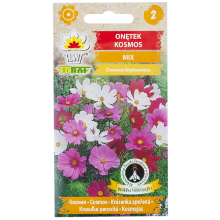 R3136 MAYFLY COSMOS MIX BAREV SEMÍNKA KVĚTŮ MAYFLY 1G NA ZAHRADNÍ ZÁHONY