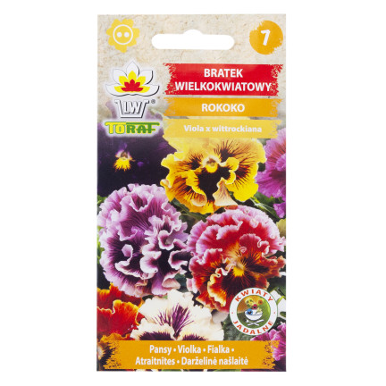R3457 ROKOKO-STIEFMÜTTERCHEN 0,2G BLUMEN TORAF