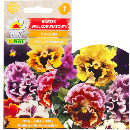 R3457 ROKOKO-STIEFMÜTTERCHEN 0,2G BLUMEN TORAF