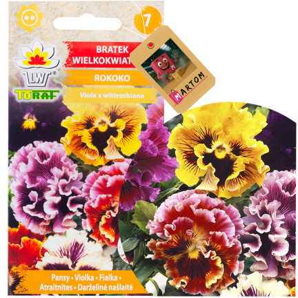 R3457 ROKOKO-STIEFMÜTTERCHEN 0,2G BLUMEN TORAF